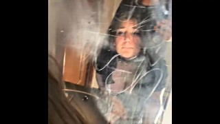 18 Year Old French Gothgirl at the church ! – Aheago Creampie