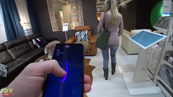Vibrating panties while shopping – Public Fun with Monster Pub