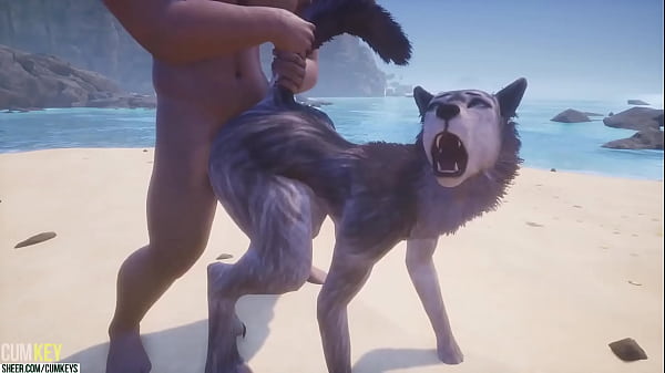 Furry Bitch Fuck BIG Cock | Big Cock Guy | 3D Porn WildLife