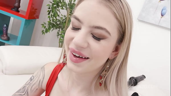 Filthy Blonde Sladyen Skaya Gets Fucked Balls Deep In Debut Gonzo DP Fuck Frenzy