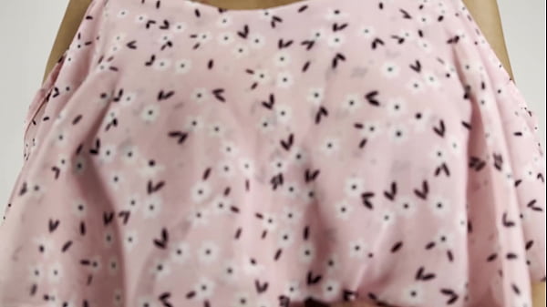 Preparing for my date in a sexy mini dress